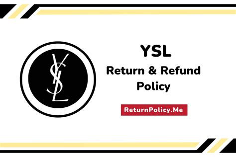 ysl return policy in store|ysl repair policy.